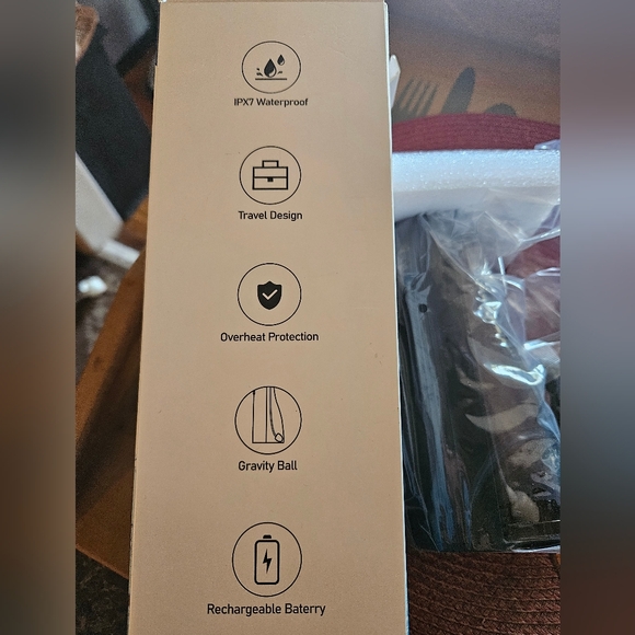 Leominor Water Dental Flosser Pick for Teeth in Black NIB - Picture 4 of 4